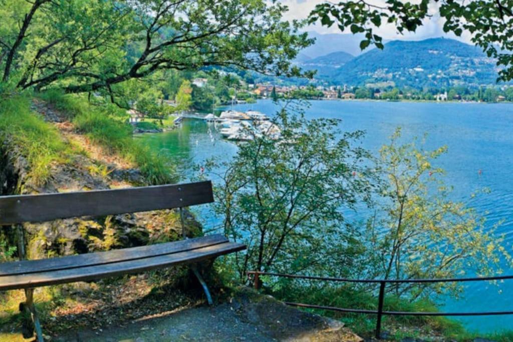 Tresa Bay House - Lugano Lake Lavena Ponte Tresa Eksteriør billede