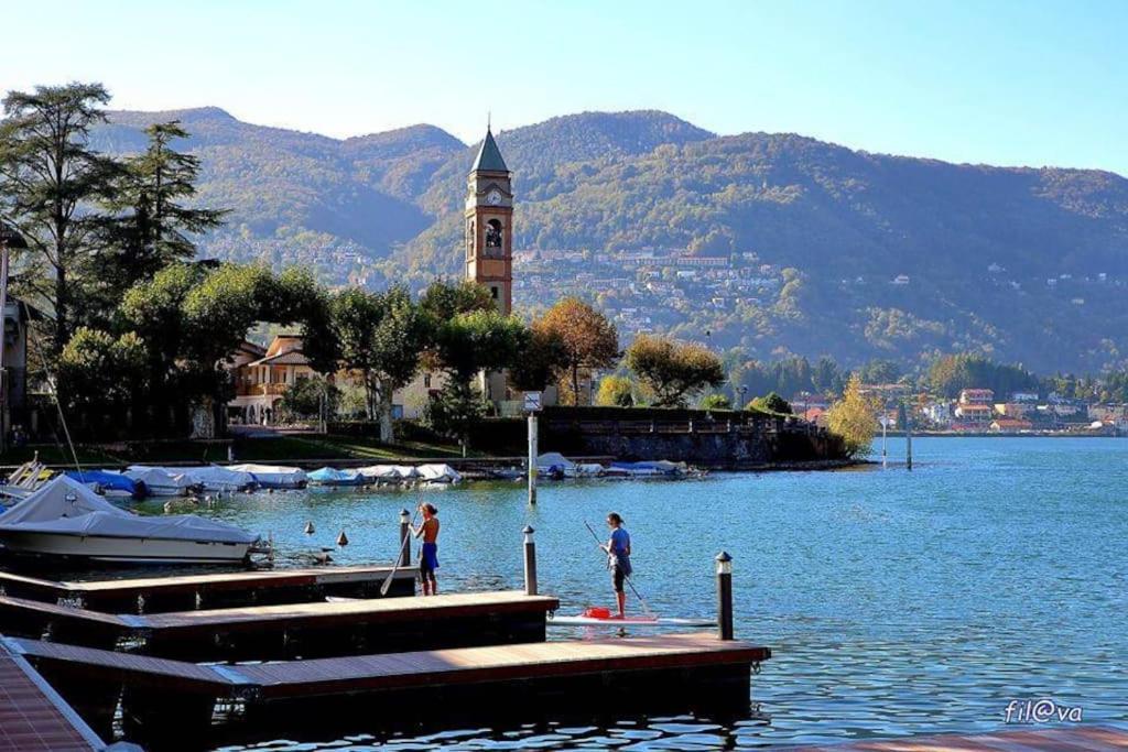 Tresa Bay House - Lugano Lake Lejlighed Lavena Ponte Tresa Eksteriør billede